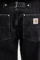 Carhartt WIP Belmont Pant jeansy loose męskie I036591.8906 czarny