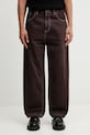Carhartt WIP Brandon Pant jeansy relaxed fit męskie brązowy I034809.3IS4J