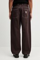 Odzież Carhartt WIP Brandon Pant jeansy relaxed fit męskie I034809.3IS4J brązowy