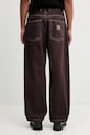 Odzież Carhartt WIP Brandon Pant jeansy relaxed fit męskie I034809.3IS4J brązowy