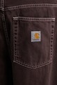 Carhartt WIP Brandon Pant jeansy relaxed fit męskie brązowy I034809.3IS4J