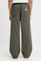 Odzież Carhartt WIP Walton Pant spodnie bawełniane męskie I036492.11GD zielony