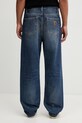Odzież Carhartt WIP Aaron Pant jeansy tapered męskie I036728.014L niebieski