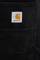 Carhartt WIP OG Double Knee Pant spodnie boyfriend bawełniane męskie czarny I036733.8906