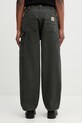 Odzież Carhartt WIP OG Single Knee Pant spodnie bawełniane męskie I035637.3IQ06 zielony