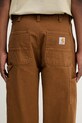 Carhartt WIP OG Single Knee Pant spodnie bawełniane męskie brązowy I035637.HZ06
