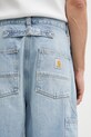 Carhartt WIP Belmont Pant jeansy loose męskie niebieski I036591.01WU