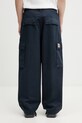 Odzież Carhartt WIP Kade Cargo Pant spodnie cargo bawełniane męskie I035585.3IW06 granatowy