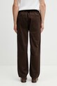 Odzież Gramicci Gramicci Pant spodnie bawełniane męskie G102.OGT. brązowy