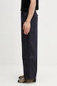 Human Made MENS WOVEN PANTS cotton HM31PT014 navy SS26
