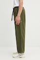 Gramicci HEMP RELAXED PANT boyfriend kalhoty s bavlnou pánské G6SM.P005. zelená SS26
