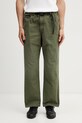 Gramicci TAOS CANVAS PANT spodnie wide leg bawełniane męskie zielony G6SM.P008.
