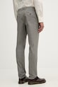 Ρούχα United Colors of Benetton Παντελόνι chino ανδρικό βαμβάκι με ελαστάν 42D6UF062 γκρί