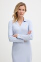 Calvin Klein Jeans sukienka niebieski LV047E202G