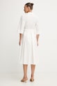 Oblečenie Weekend Max Mara letné šaty bavlnené PADANA 2615221062600 biela
