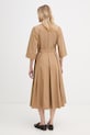 Weekend Max Mara letné šaty bavlnené PADANA 2615221062600 béžová SS26