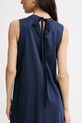 Weekend Max Mara rochie de vară din bumbac RICORDO 2615621022600 bleumarin