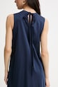 Weekend Max Mara rochie de vară din bumbac RICORDO 2615621022600 bleumarin