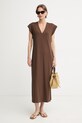 Weekend Max Mara φόρεμα MIRTO 2615621052600 καφέ SS26