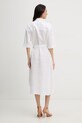 Odzież MM by Max Mara sukienka letnia lniana TABELLA 2616221068600 biały