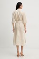 Odzież MM by Max Mara sukienka letnia lniana TABELLA 2616221068600 beżowy