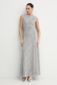 Rotate sukienka 1152281210 szary SS26