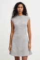 Rotate sukienka z elastanem szary 1152301210
