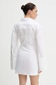 Odzież Rotate sukienka bawełniana 115162400 biały