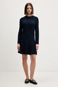 Tommy Jeans sukienka DW0DW21916 granatowy SS26