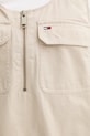 Tommy Jeans sukienka bawełniana DW0DW21949 beżowy