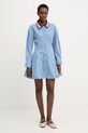 Džínové šaty Stine Goya SG.SS26.D223.2453 modrá SS26