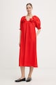 Stine Goya sukienka czerwony SG.SS26.D266.2507