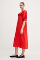 Stine Goya sukienka SG.SS26.D266.2507 czerwony SS26