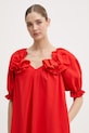 Stine Goya sukienka czerwony SG.SS26.D266.2507