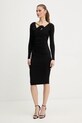 Šaty Marciano by Guess CARLI 6RGK16.6257A čierna SS26