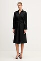 BOSS sukienka bawełniana Drepil 50553673 czarny SS26