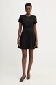 BOSS sukienka Datarni 50554007 czarny SS26