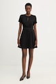 BOSS sukienka Datarni 50554007 czarny SS26