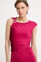 Marciano by Guess rochie drapată din vâscoză INES roz G6GK24.K3066