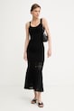 Marciano by Guess šaty s viskózou CAROL G6GK40.Z0635 čierna SS26