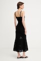 Oblečenie Marciano by Guess šaty s viskózou CAROL G6GK40.Z0635 čierna