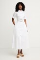 Marciano by Guess vestito svasato con cotone ULLA G6GK44.W1923 bianco SS26