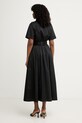 Oblečenie Marciano by Guess šaty s rozšíreným strihom s bavlnou ULLA G6GK44.W1923 čierna
