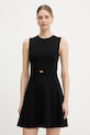 Marciano by Guess rochie evazată cu vâscoză KASHU negru G6GK65.Z0762