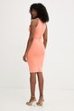 Odzież Marciano by Guess sukienka bodycon z wiskozą KIANNA G6GK67.Z0764 pomarańczowy