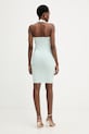 Odzież Marciano by Guess sukienka bodycon z wiskozą RANIA 6RGK26.5876Z niebieski