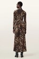AllSaints sukienka W206DD brązowy SS26