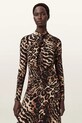 AllSaints sukienka W206DD brązowy