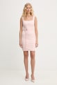 Guess sukienka CLEA W6RK0I.KC9O0 różowy SS26