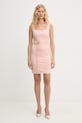 Guess sukienka CLEA W6RK0I.KC9O0 różowy SS26